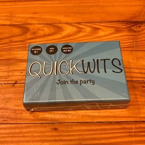 SOLD Quick Wits party game NIB
